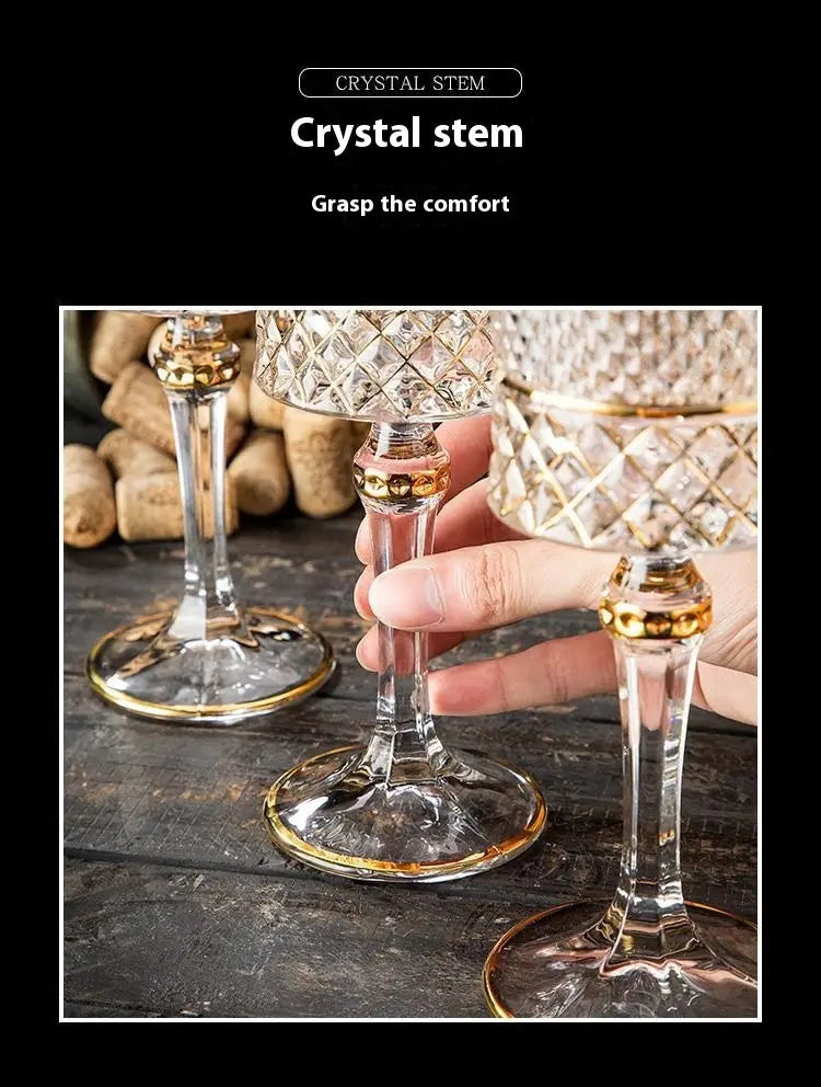 Red Wine Goblet Decanter Set