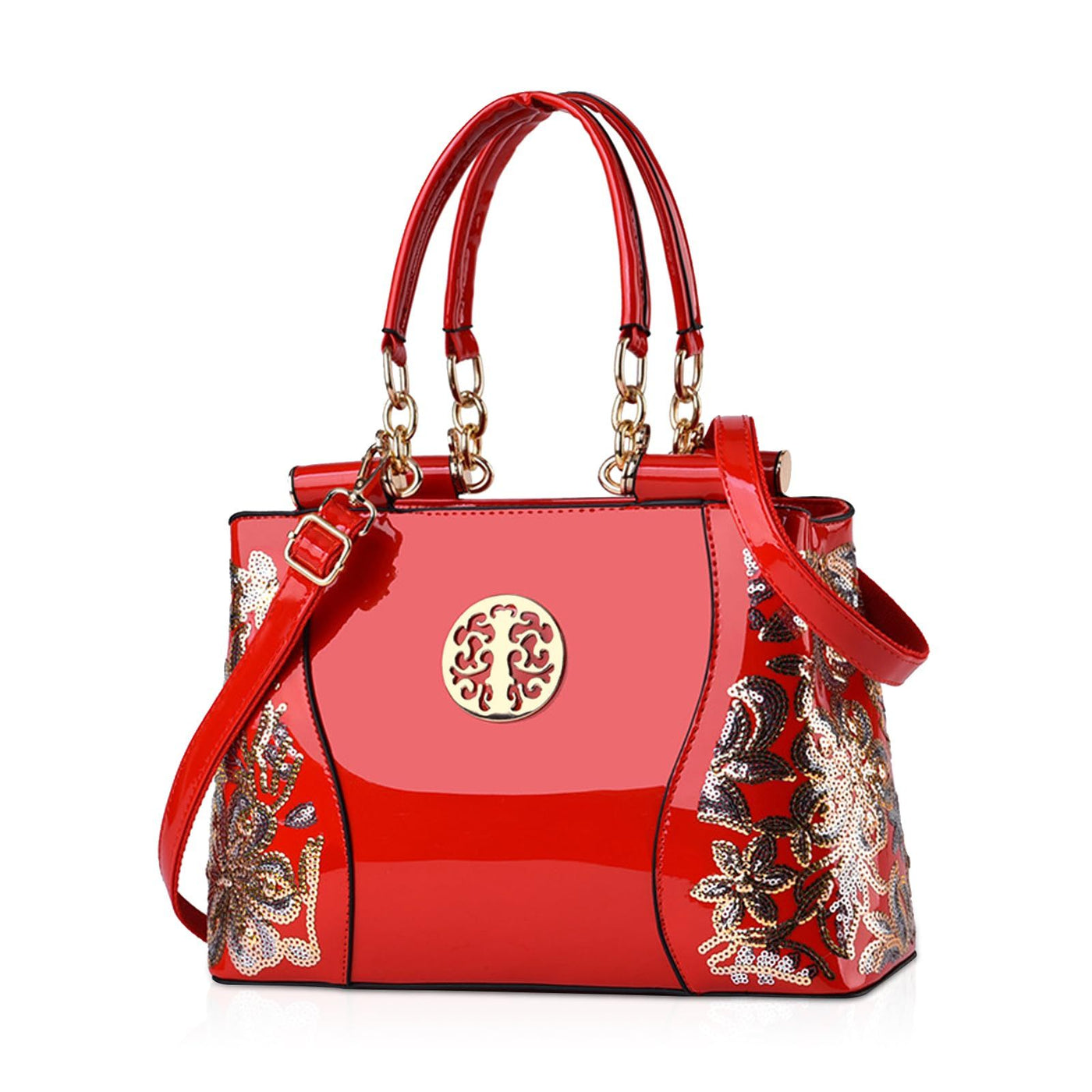The Royal Patent Leather Handbag