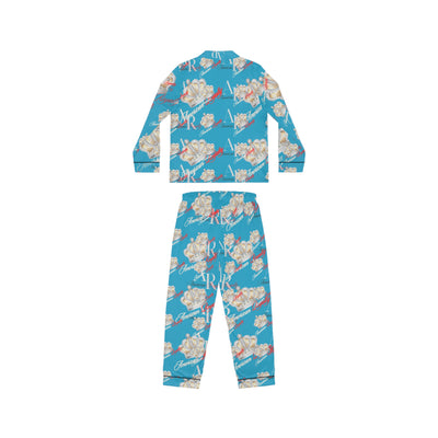 American Royalty Uptown Satin Pajama Set
