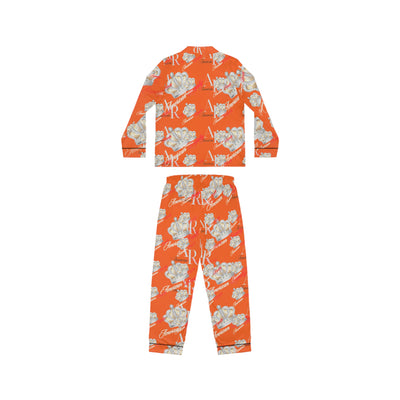 American Royalty Uptown Satin Pajama Set