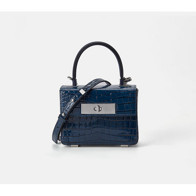 Royal Leather Tote Bag