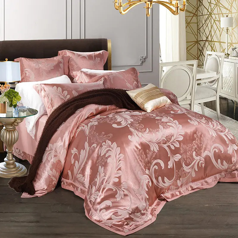 4-Piece European-Style Luxury Bedding