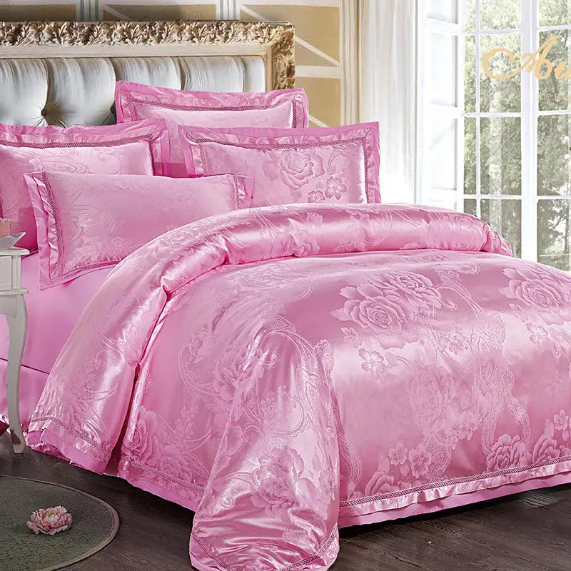 4-Piece European-Style Luxury Bedding