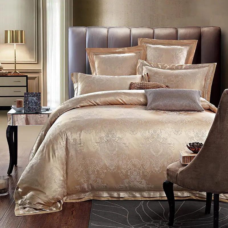 4-Piece European-Style Luxury Bedding