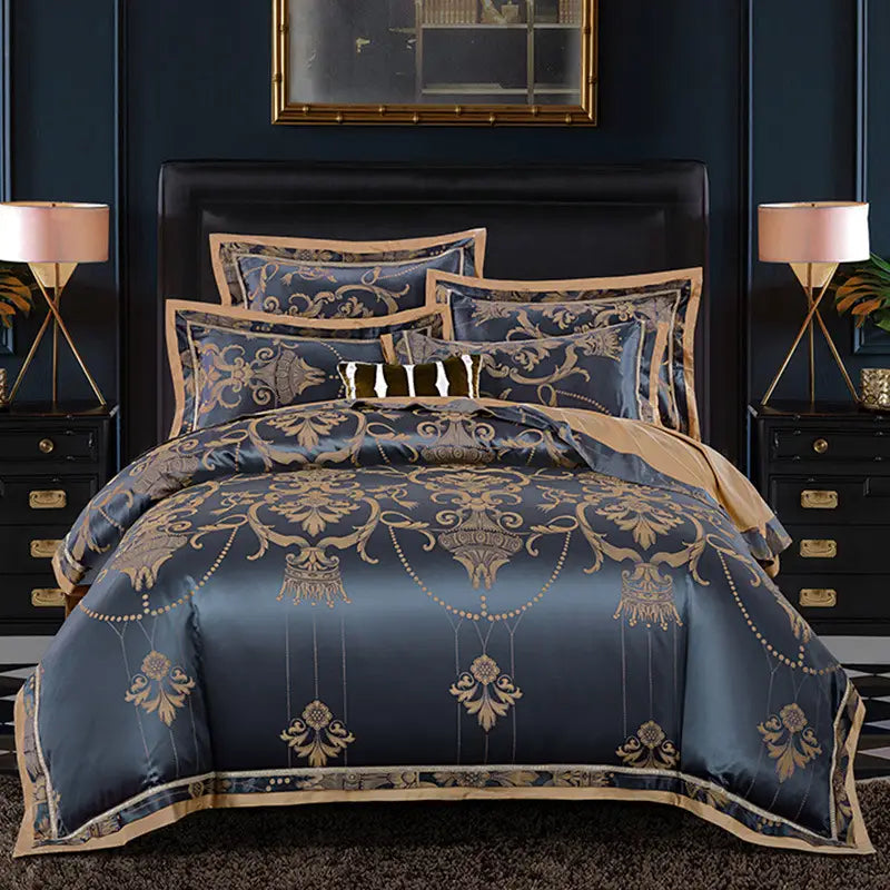 4-Piece European-Style Luxury Bedding