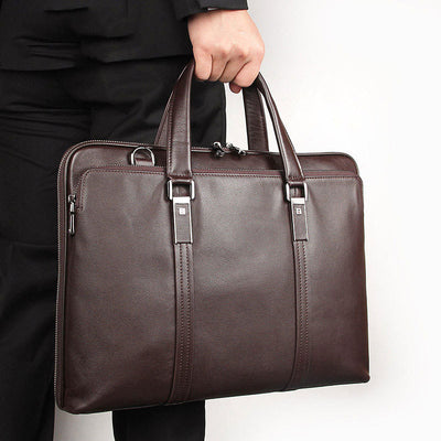 Gentleman Style Leather Business Bag