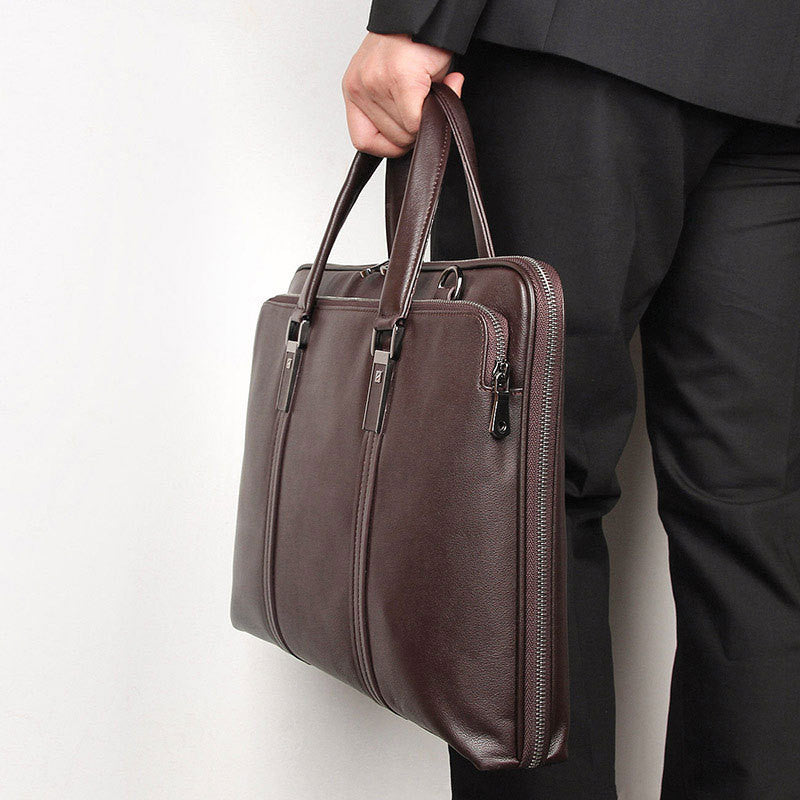 Gentleman Style Leather Business Bag