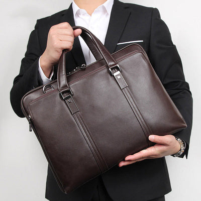 Gentleman Style Leather Business Bag