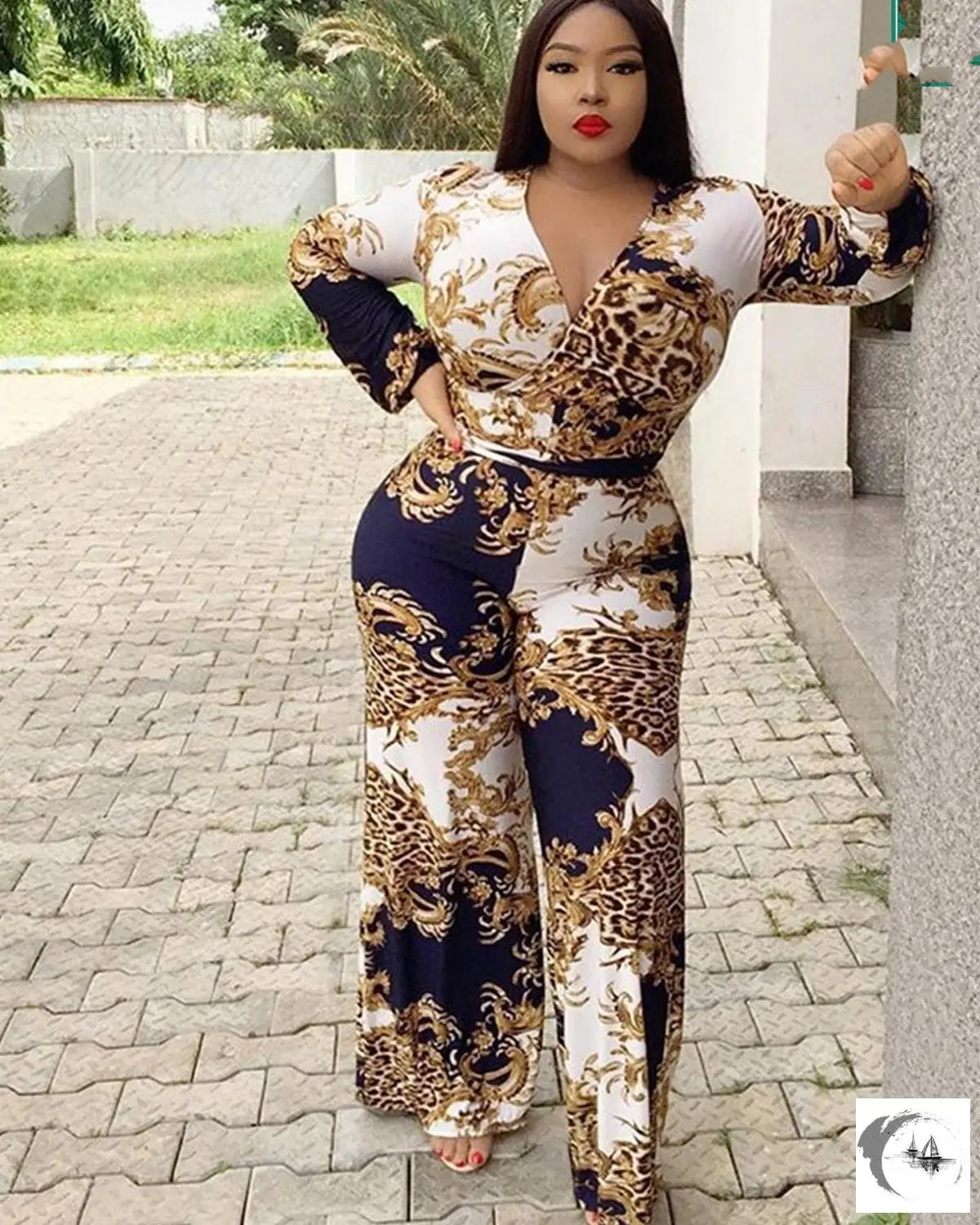 Women’s Printed Jumpsuit