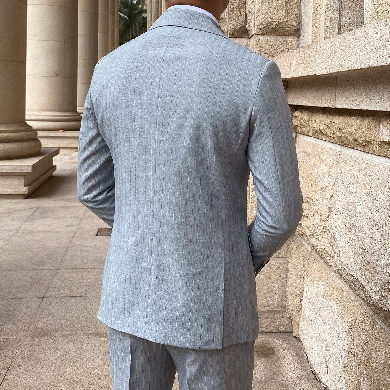 Mr. Lu San's Italian Naples Collar Suit