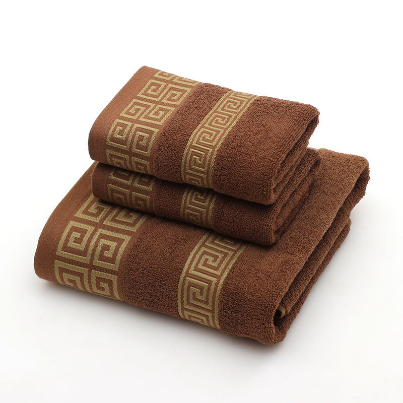 Gift Box Three-piece Towel Set