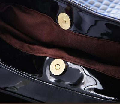 Women's Printed Leather Handbag