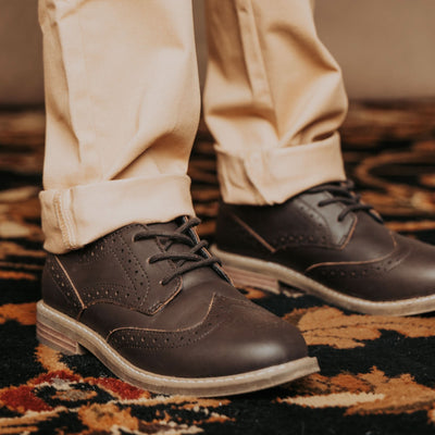 Leather Wingtip Oxford