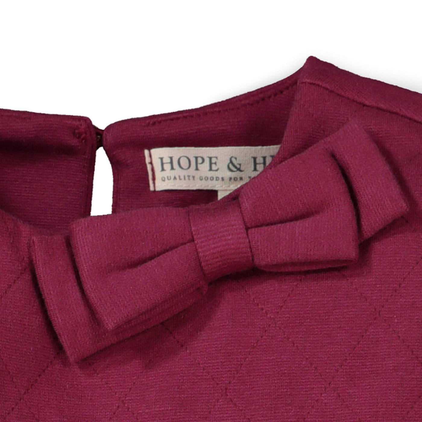 Quilted Ponte Riding Dress - Baby