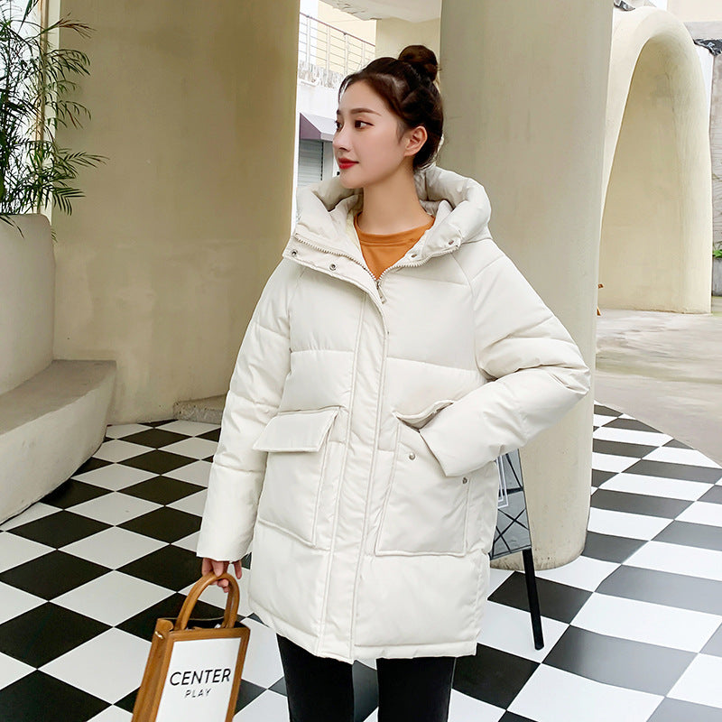 Winter Down Coat With Hood