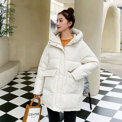 Winter Down Coat With Hood