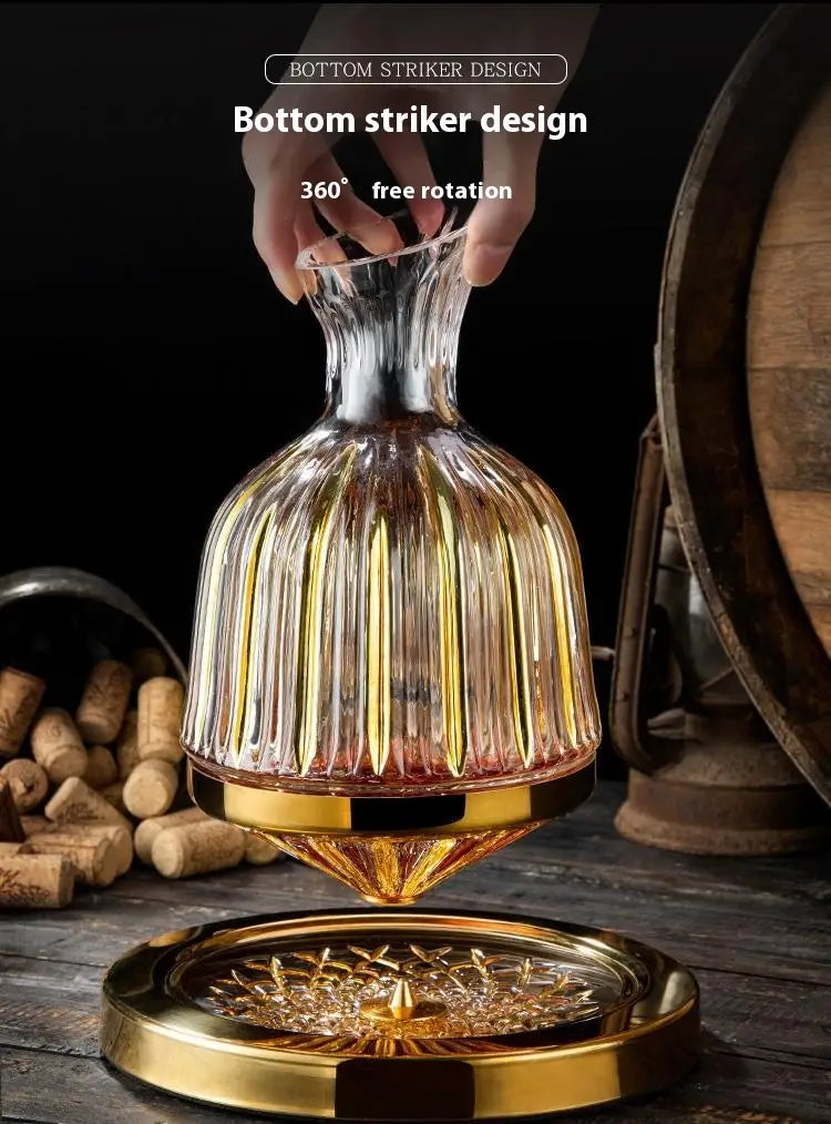 Red Wine Goblet Decanter Set