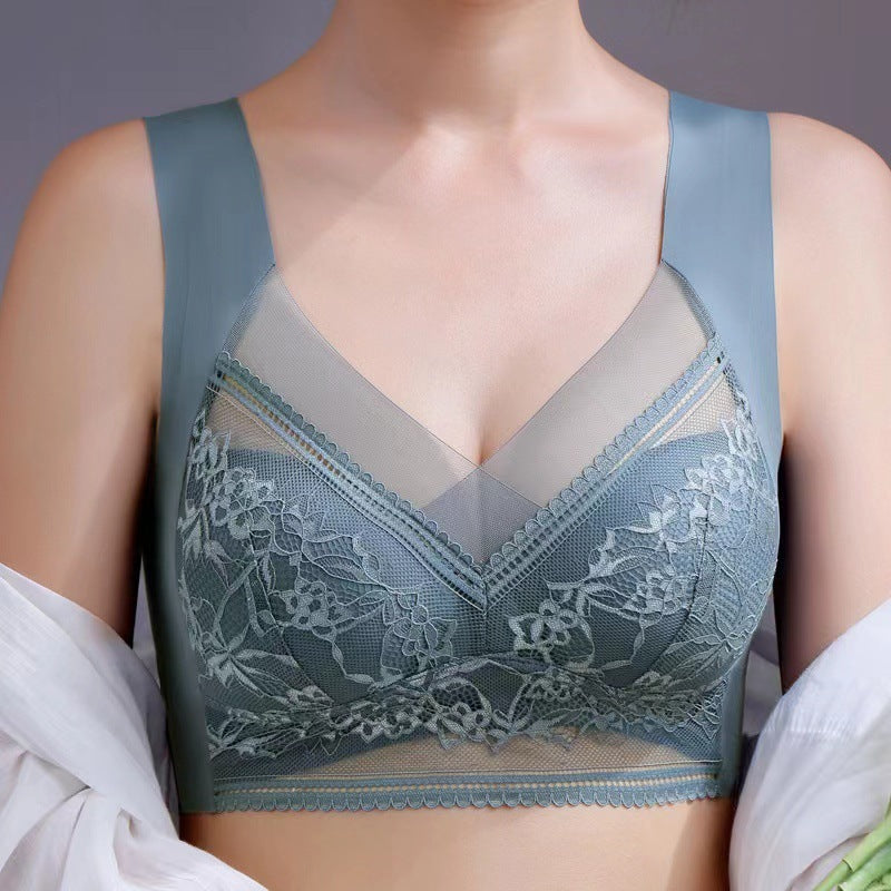Summer Ice Silk Seamless Bras