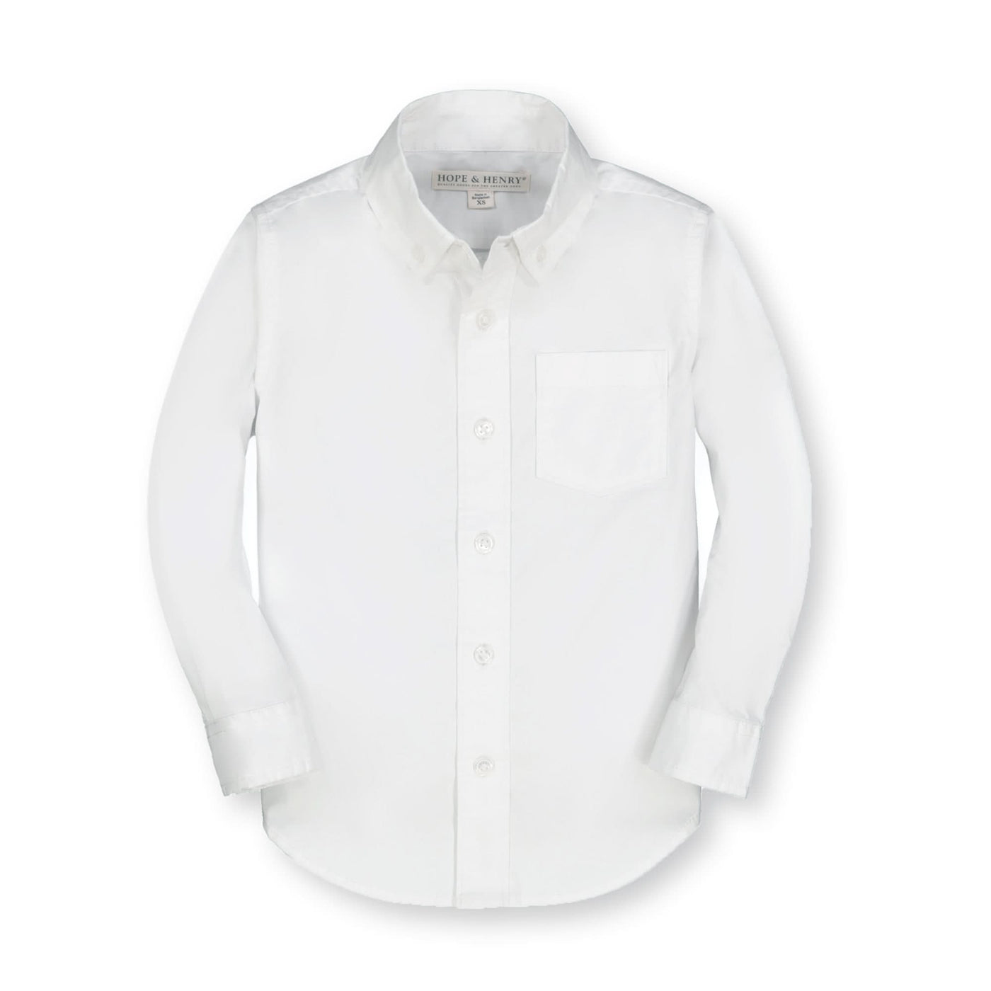 Stretch Poplin Organic Button Down Shirt - Baby
