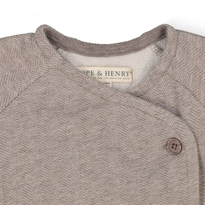 Fleece Kimono Top, Legging, and Bonnet Set