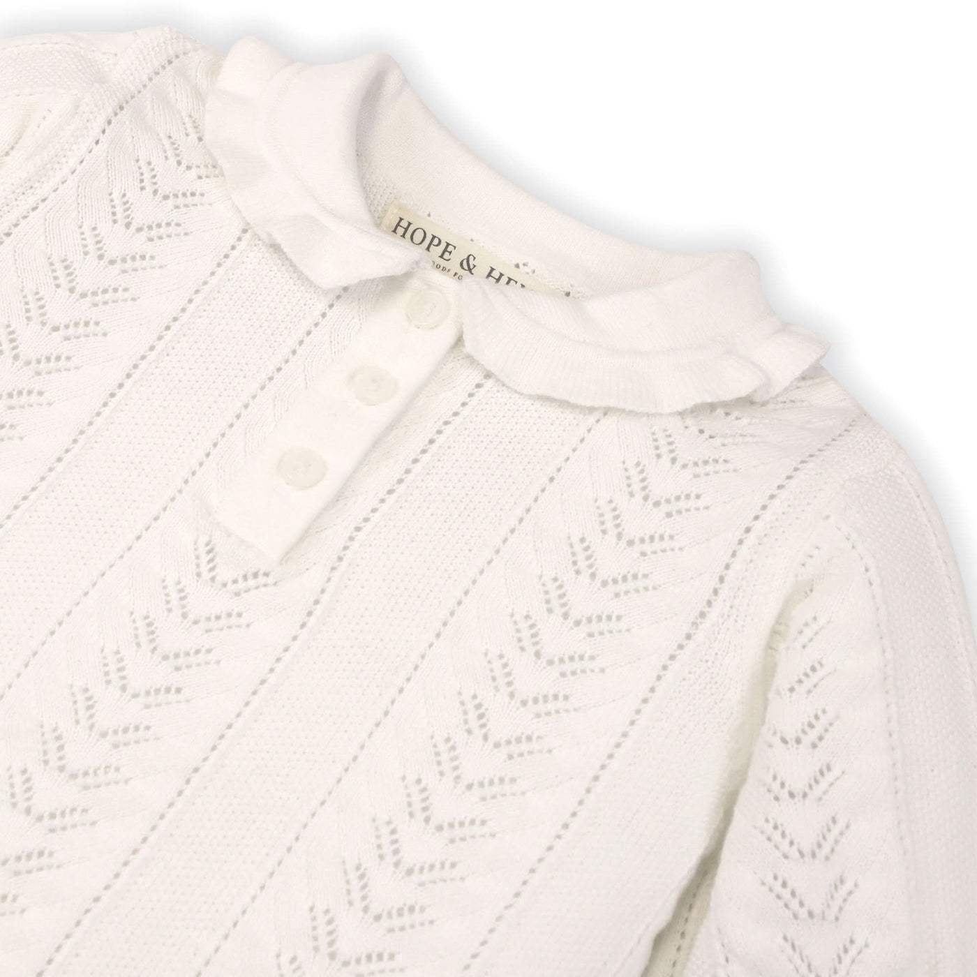 Peter Pan Collar Sweater Polo - Baby