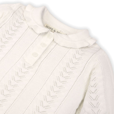 Peter Pan Collar Sweater Polo - Baby