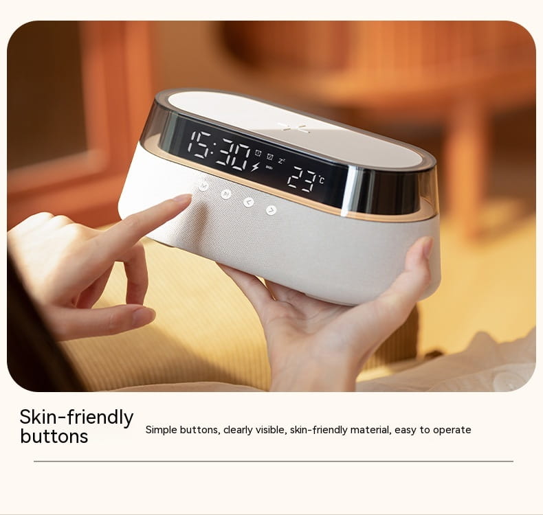 Wireless Bluetooth speaker & Alarm clock