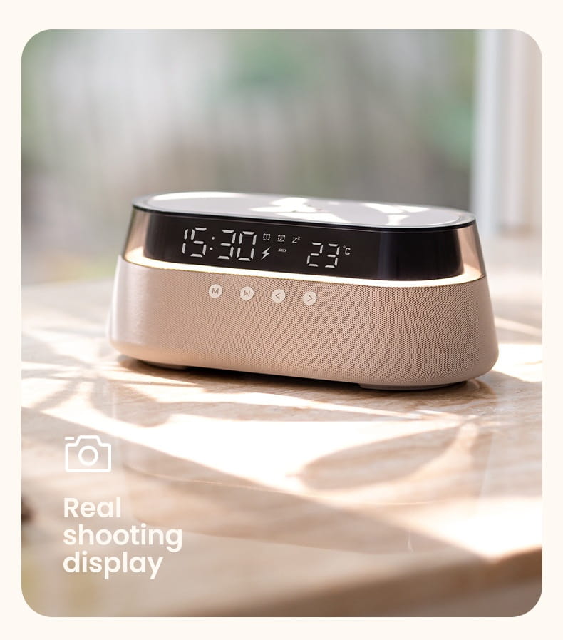 Wireless Bluetooth speaker & Alarm clock