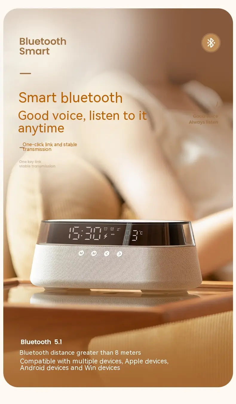 Wireless Bluetooth speaker & Alarm clock