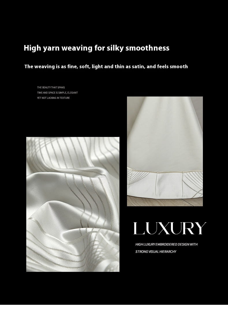 Silk Town High Precision Four-piece Jacquard Beddings