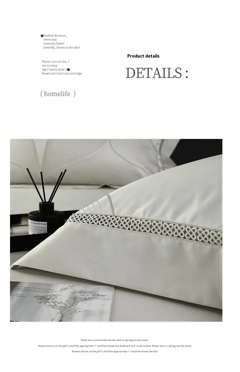 Silk Town High Precision Four-piece Jacquard Beddings