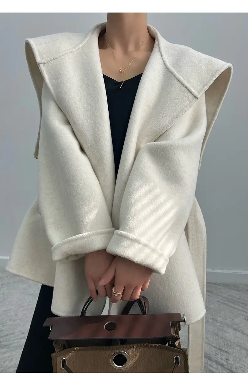 Thickened Alpaca Fleecefiber Coat