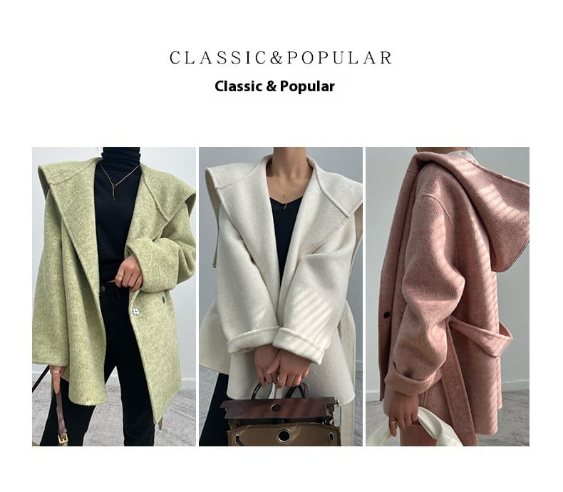 Thickened Alpaca Fleecefiber Coat