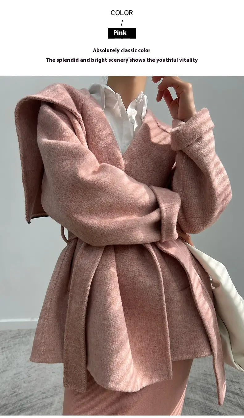 Thickened Alpaca Fleecefiber Coat