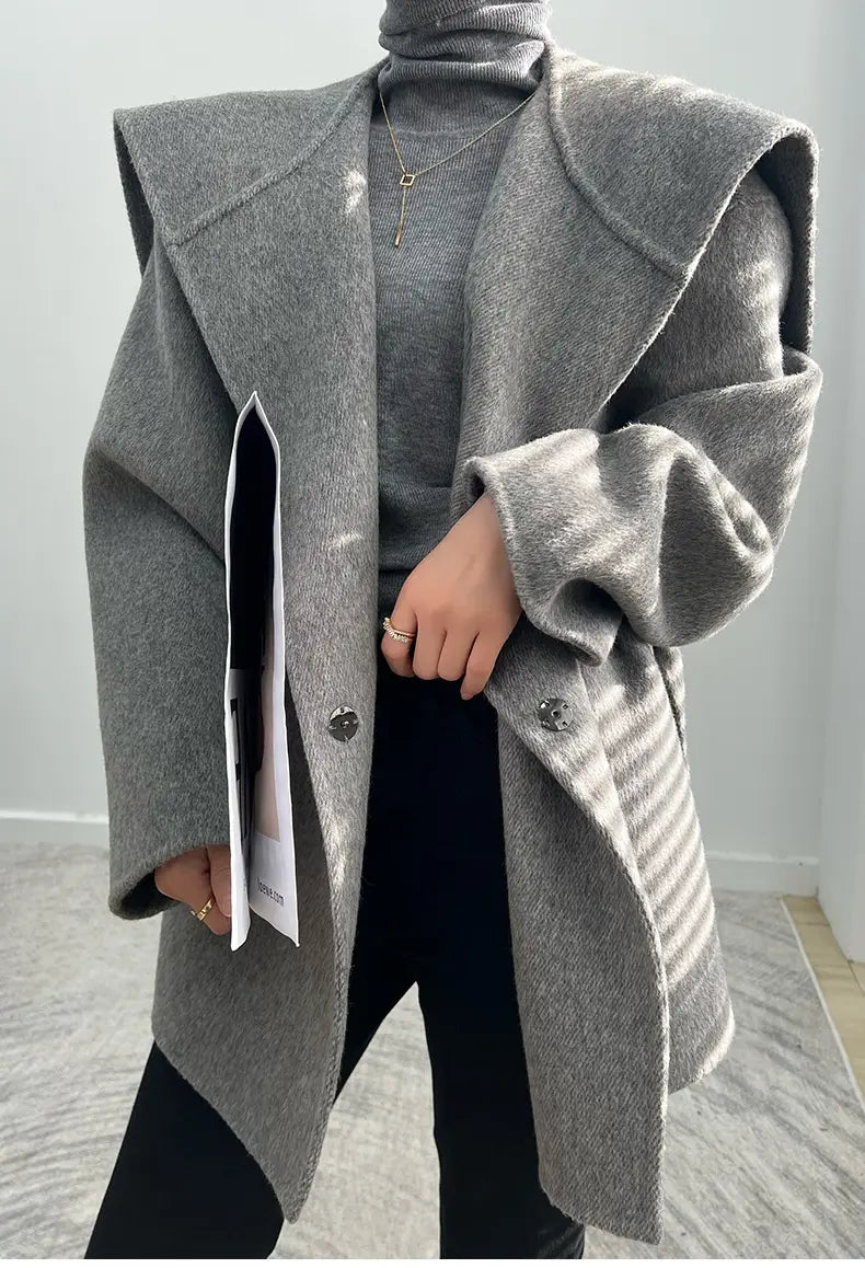Thickened Alpaca Fleecefiber Coat
