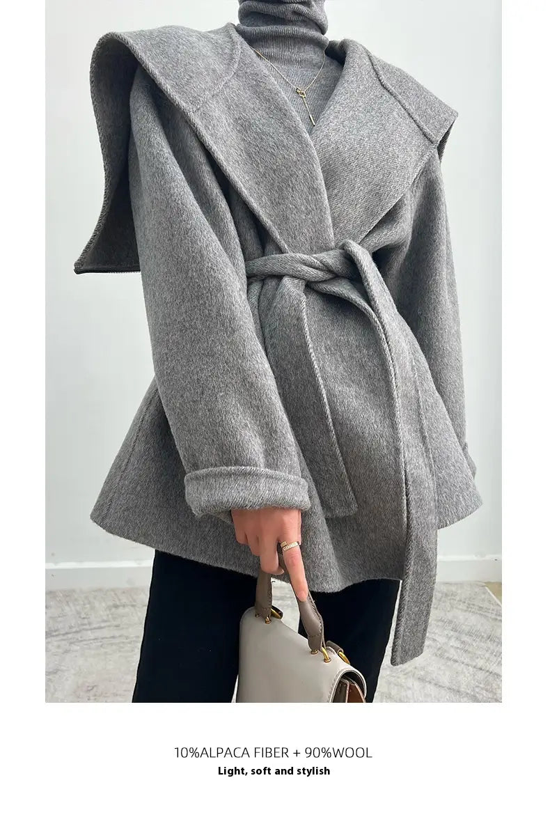 Thickened Alpaca Fleecefiber Coat