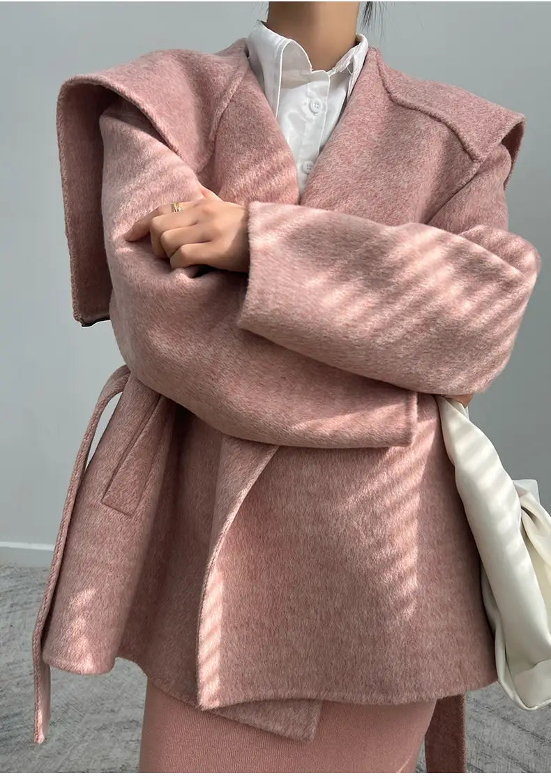 Thickened Alpaca Fleecefiber Coat