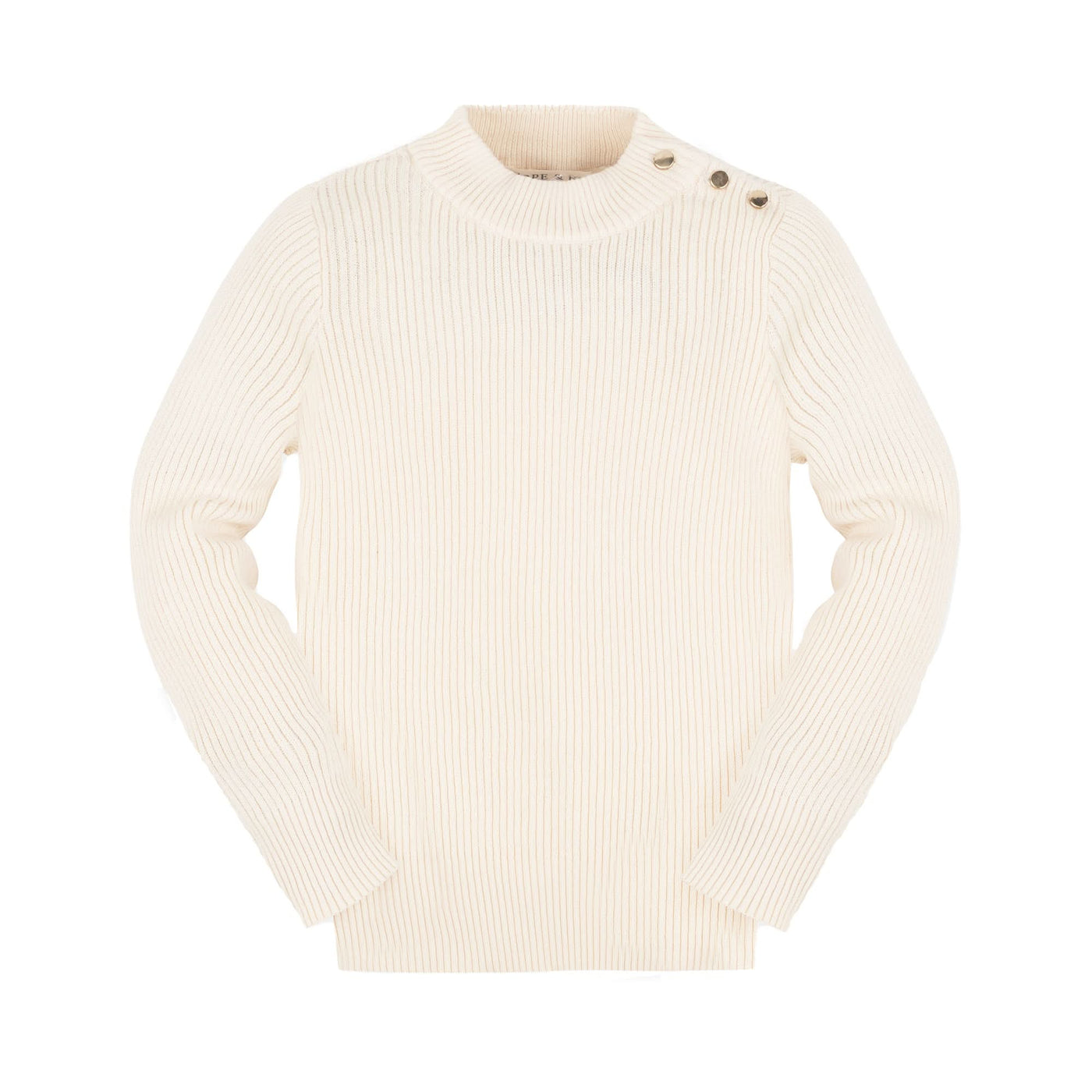 Organic Mock Neck Sweater