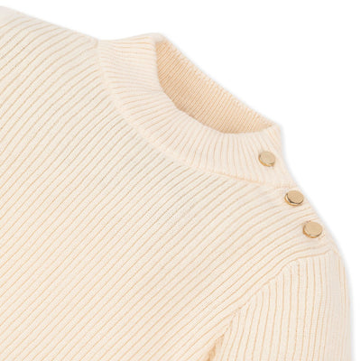 Organic Mock Neck Sweater