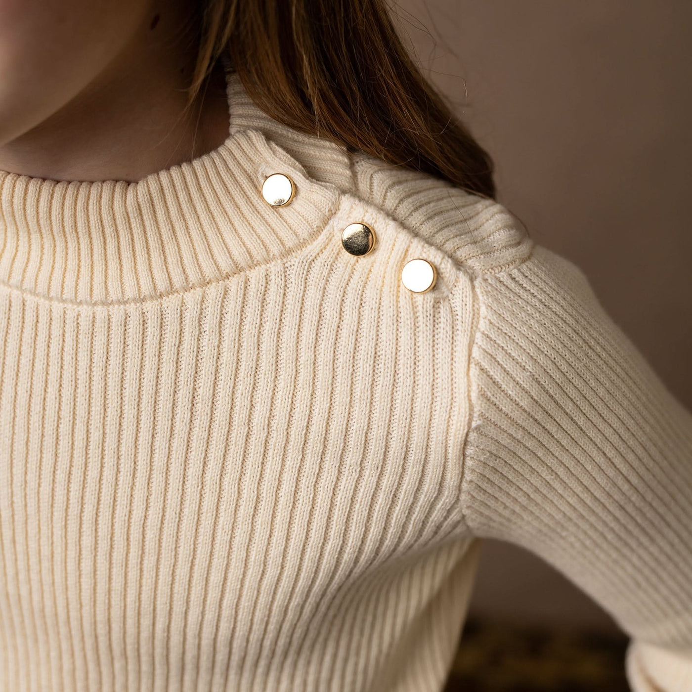 Organic Mock Neck Sweater - Baby