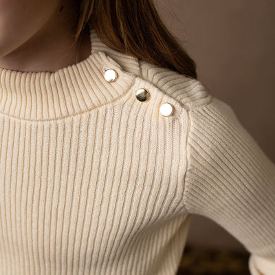 Organic Mock Neck Sweater - Baby