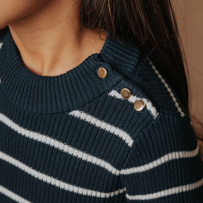 Organic Mock Neck Sweater