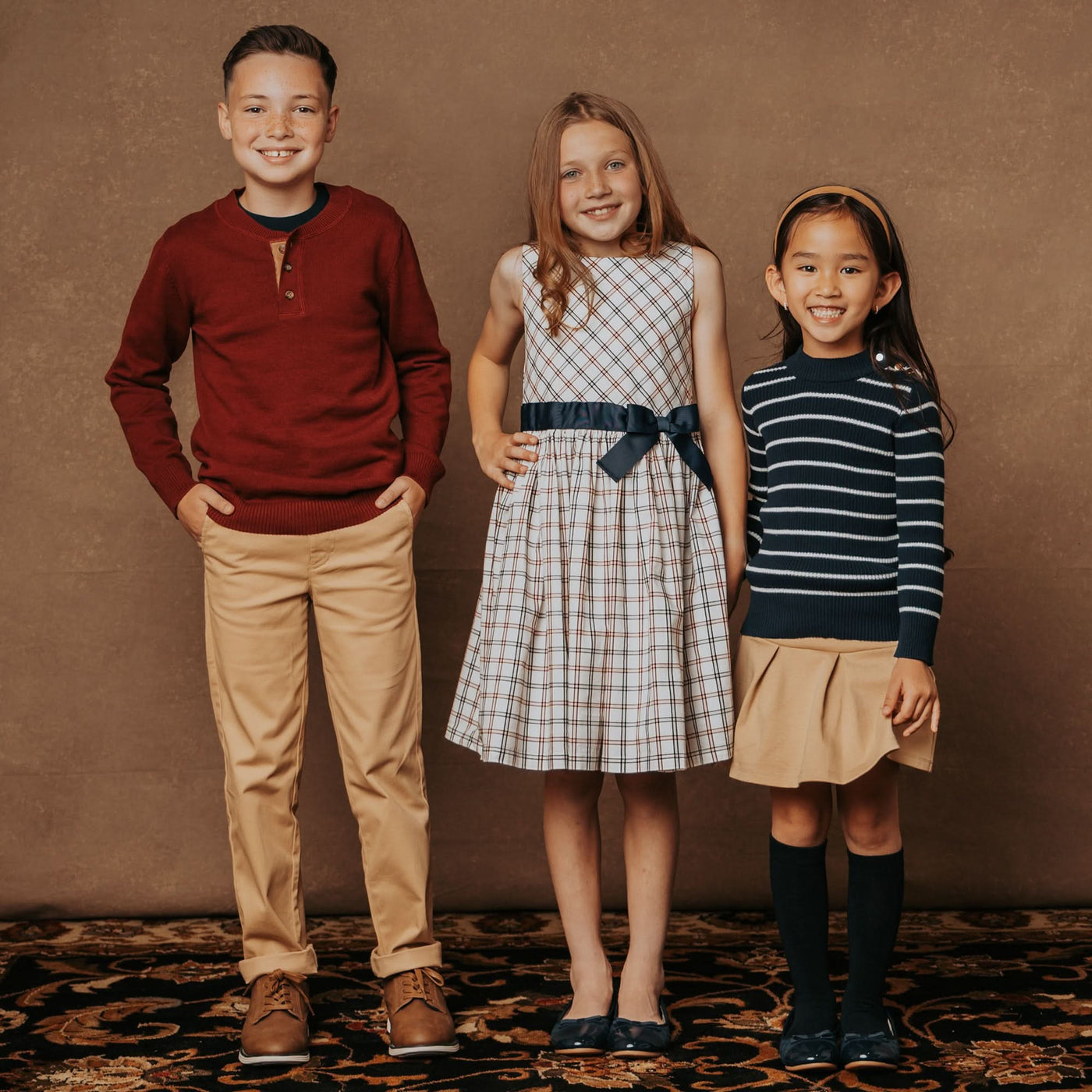 Organic Mock Neck Sweater