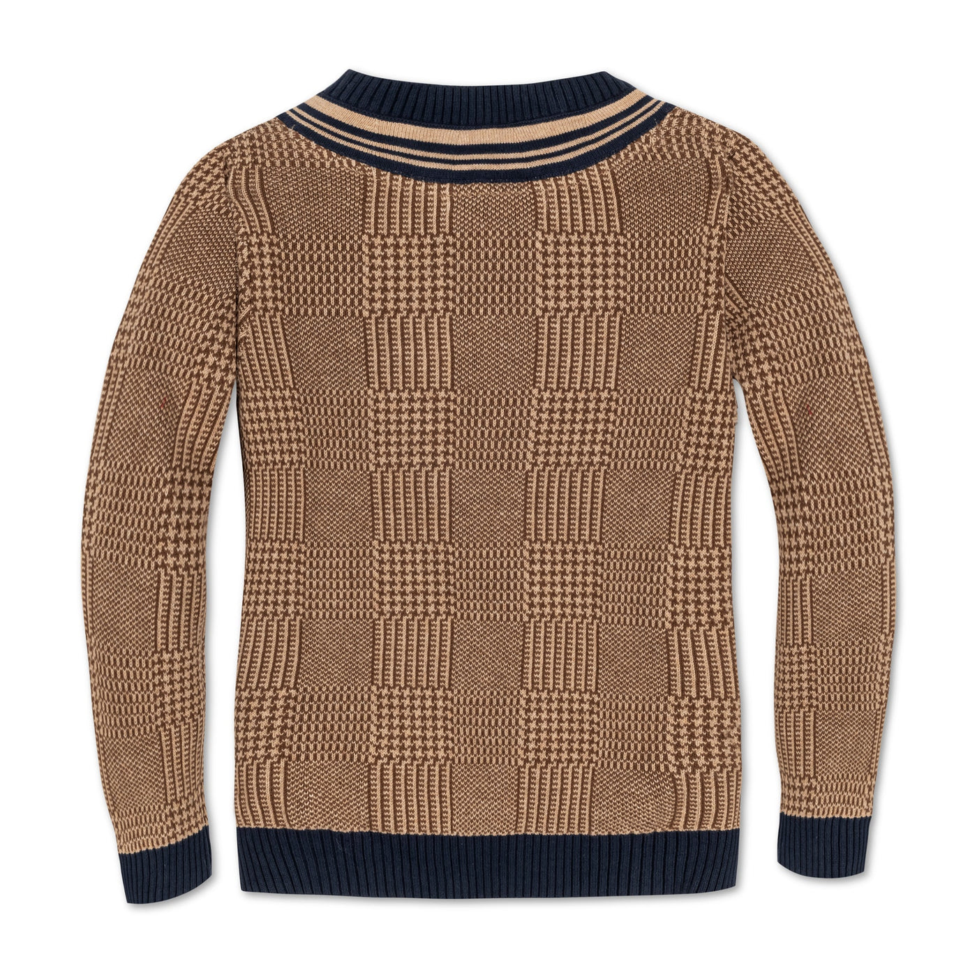 Organic Intarsia Cricket Sweater