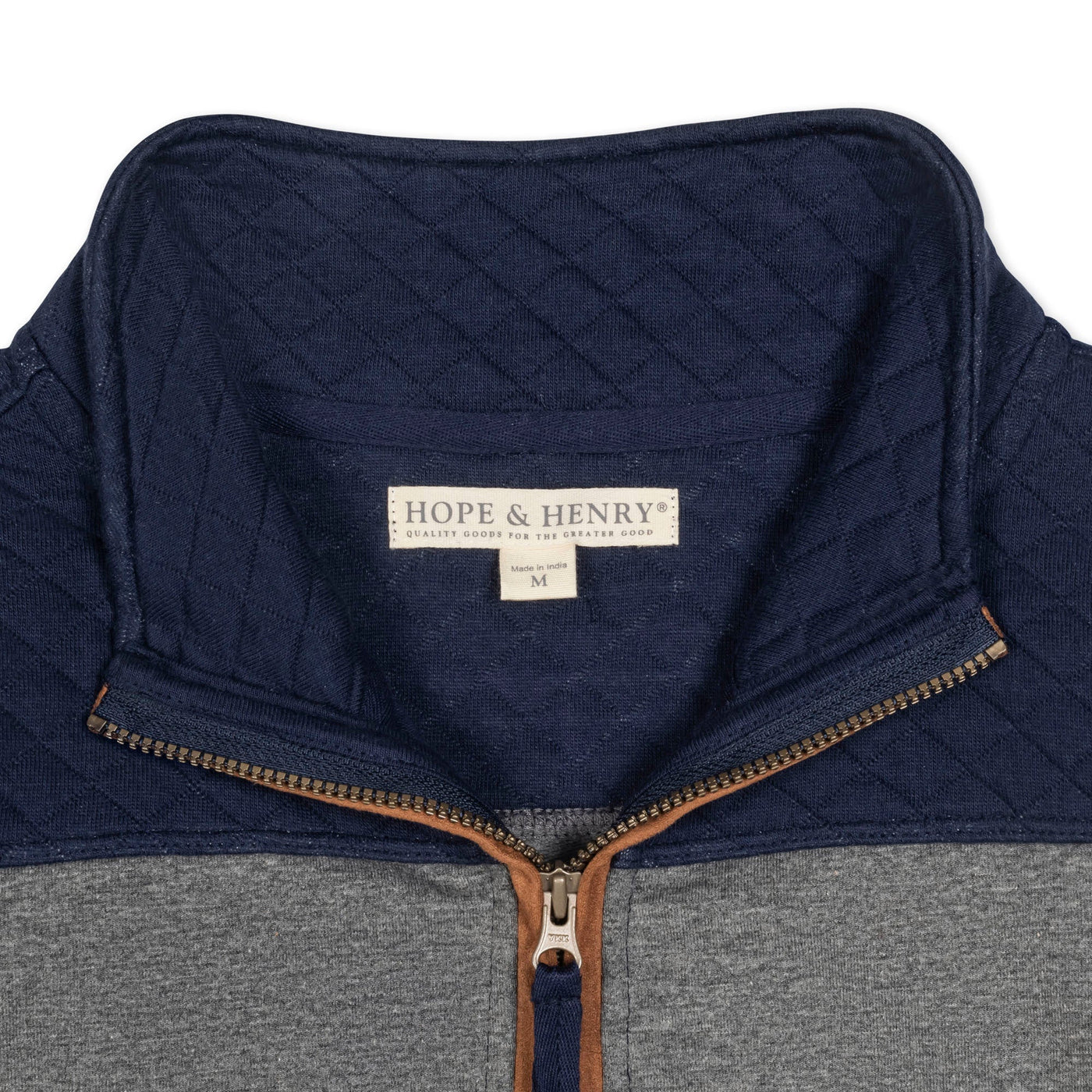 Organic French Terry Half-Zip