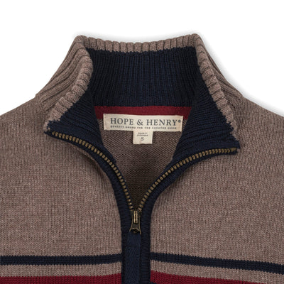Organic Half Zip Sweater