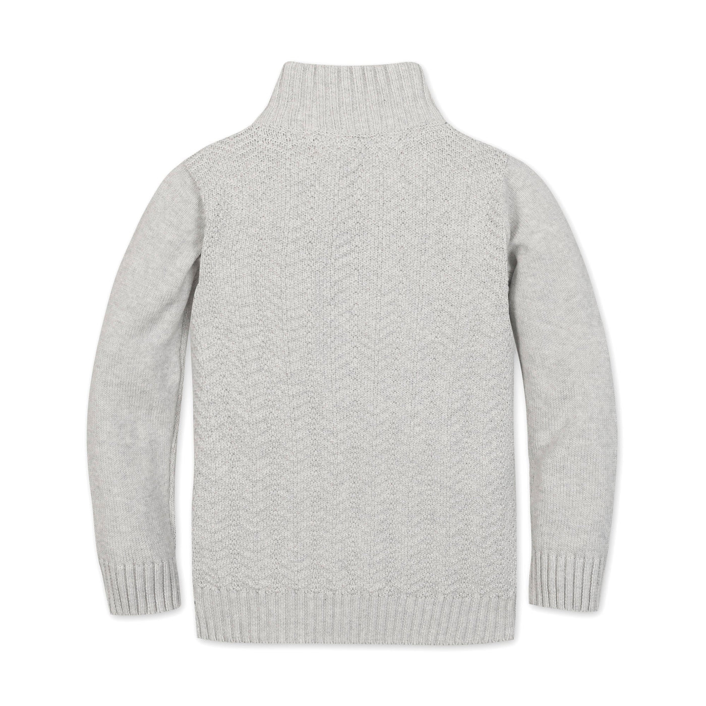 Organic Half Zip Cable Sweater