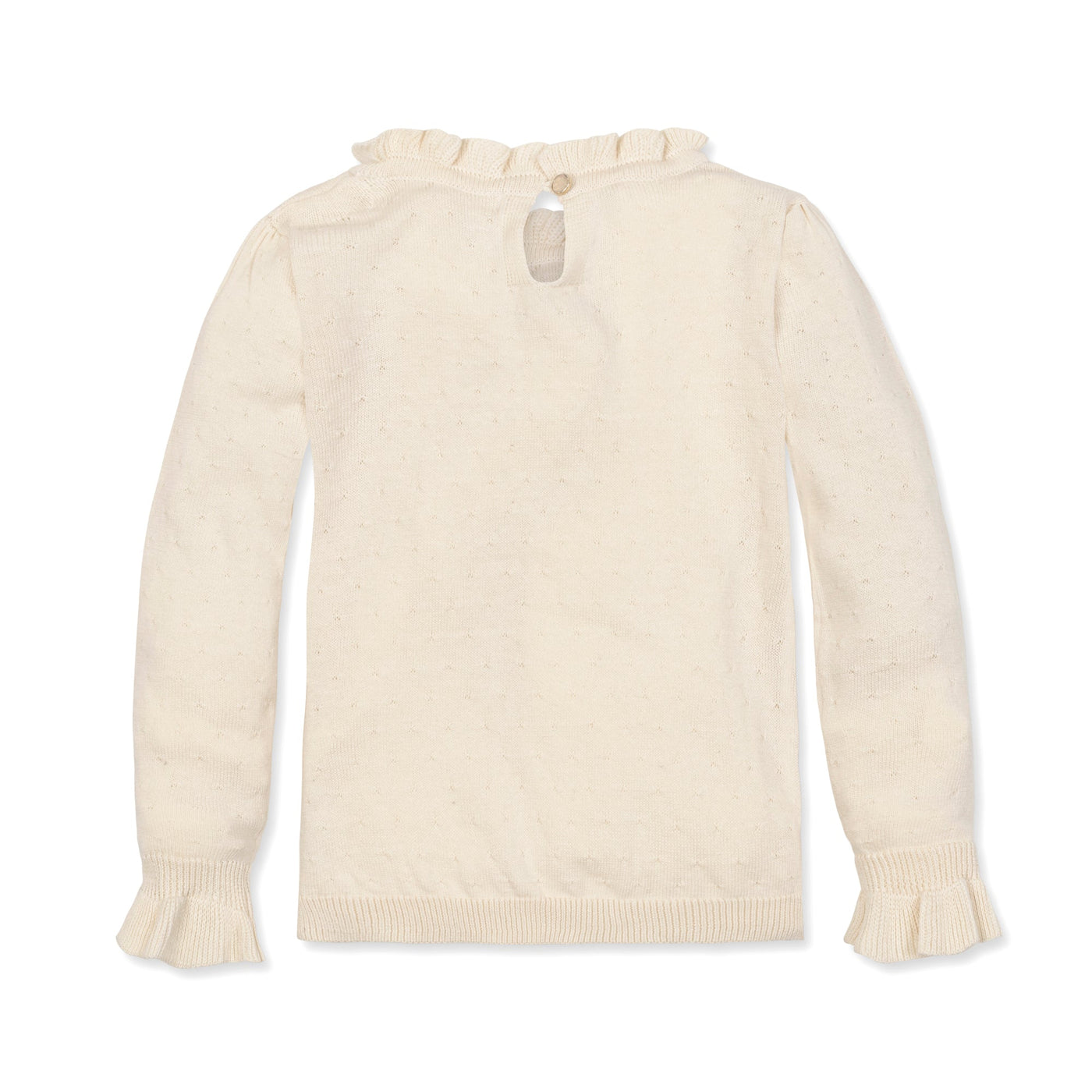 Organic Ruffle Edge Sweater