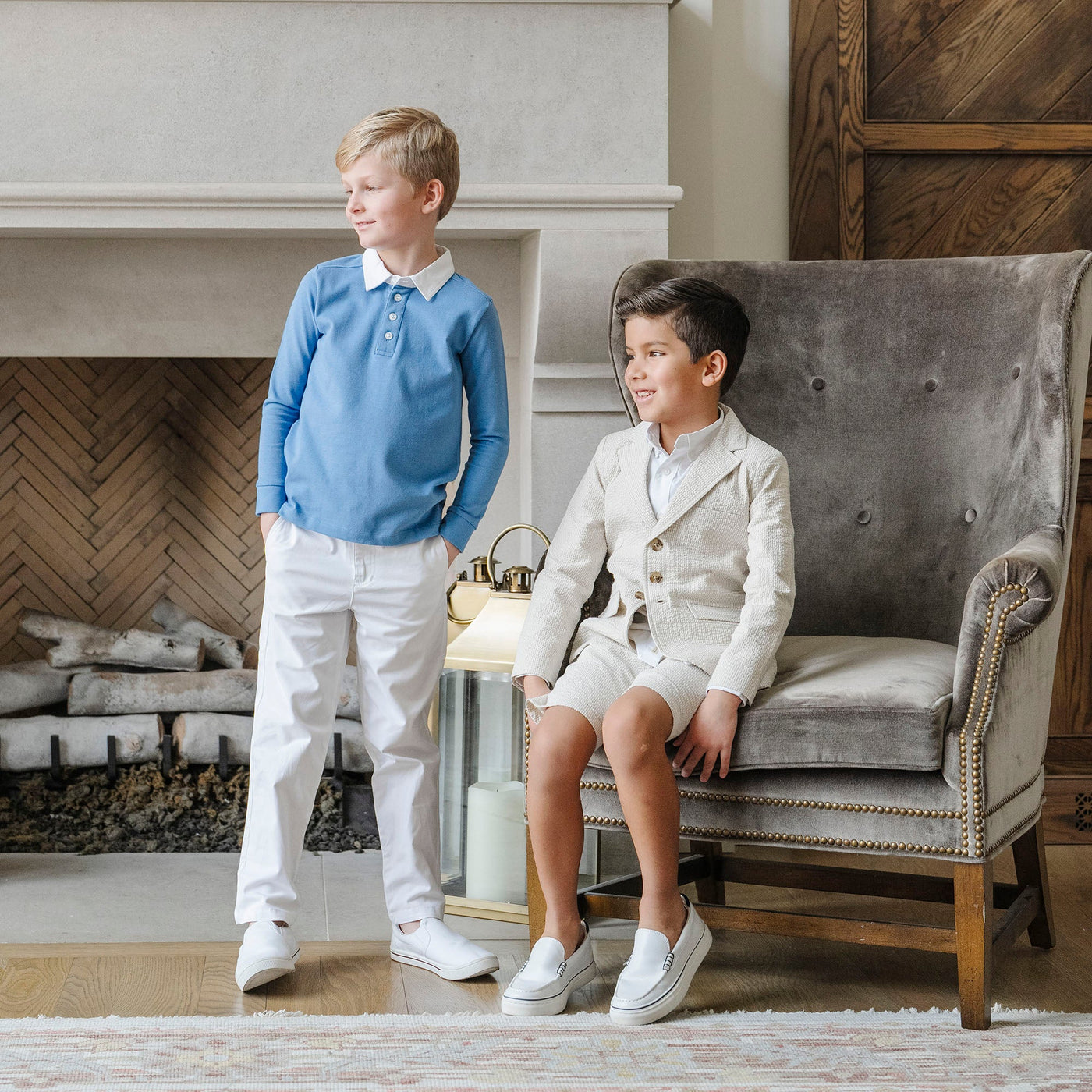 Organic Seersucker Suit Jacket