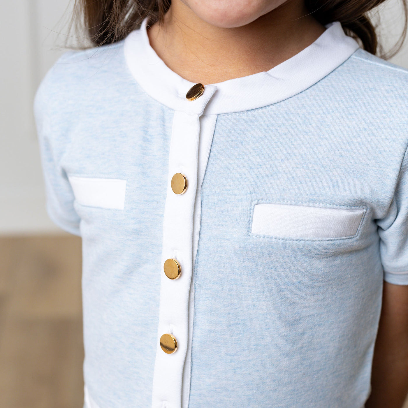 Organic French Terry Contrast Dress